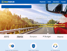 Tablet Screenshot of cars.cheaptickets.be